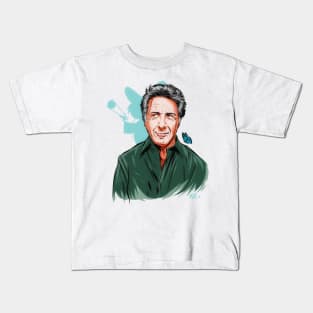 Dustin Hoffman - An illustration by Paul Cemmick Kids T-Shirt
